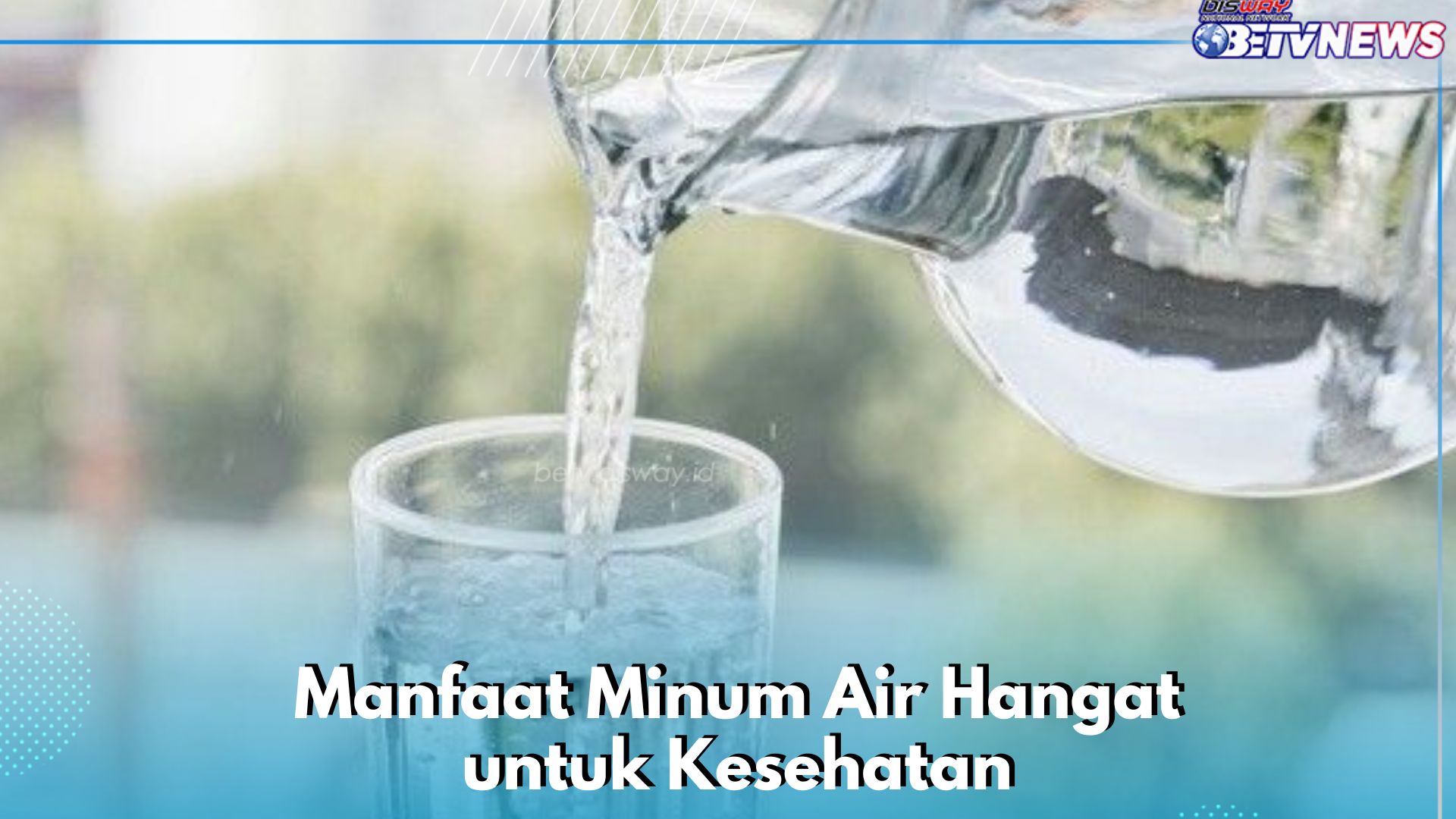 Cukup Minum Air Hangat Setiap Hari, Dipercaya Ampuh Meredakan Batuk Berdahak, Ini Manfaat Lengkapnya