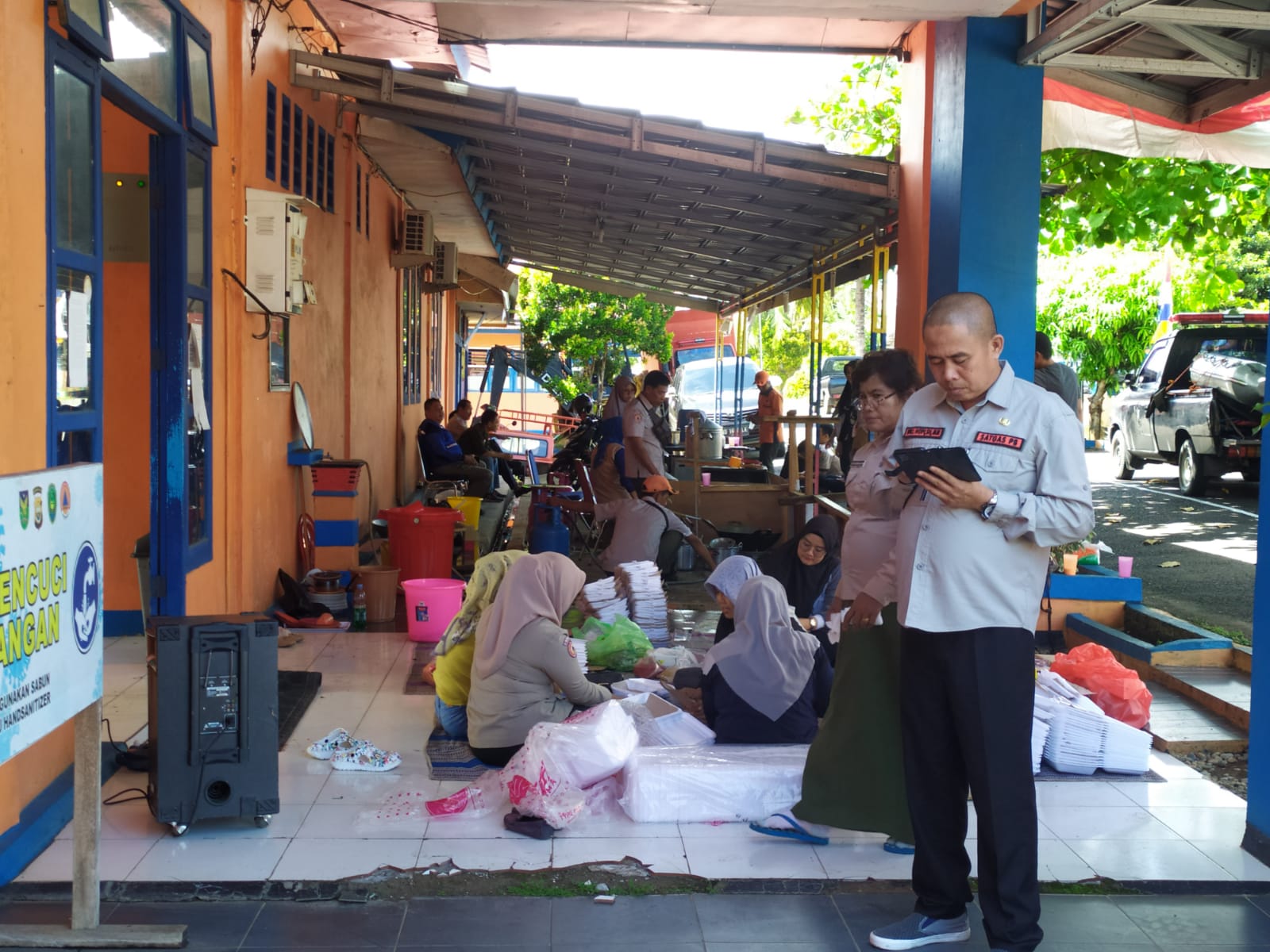 BPBD Kota Bengkulu Buka Dapur Umum Untuk Korban Banjir