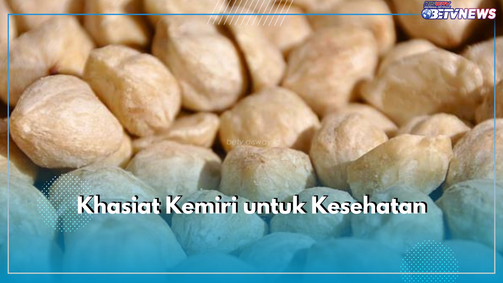 Bukan Cuma Sekedar Rempah, Ini 6 Khasiat Kemiri untuk Kesehatan Tubuh yang Jarang Diketahui