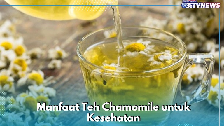 Ampuh Meredakan Gejala Flu, Ini Manfaat Konsumsi Teh Chamomile bagi Kesehatan