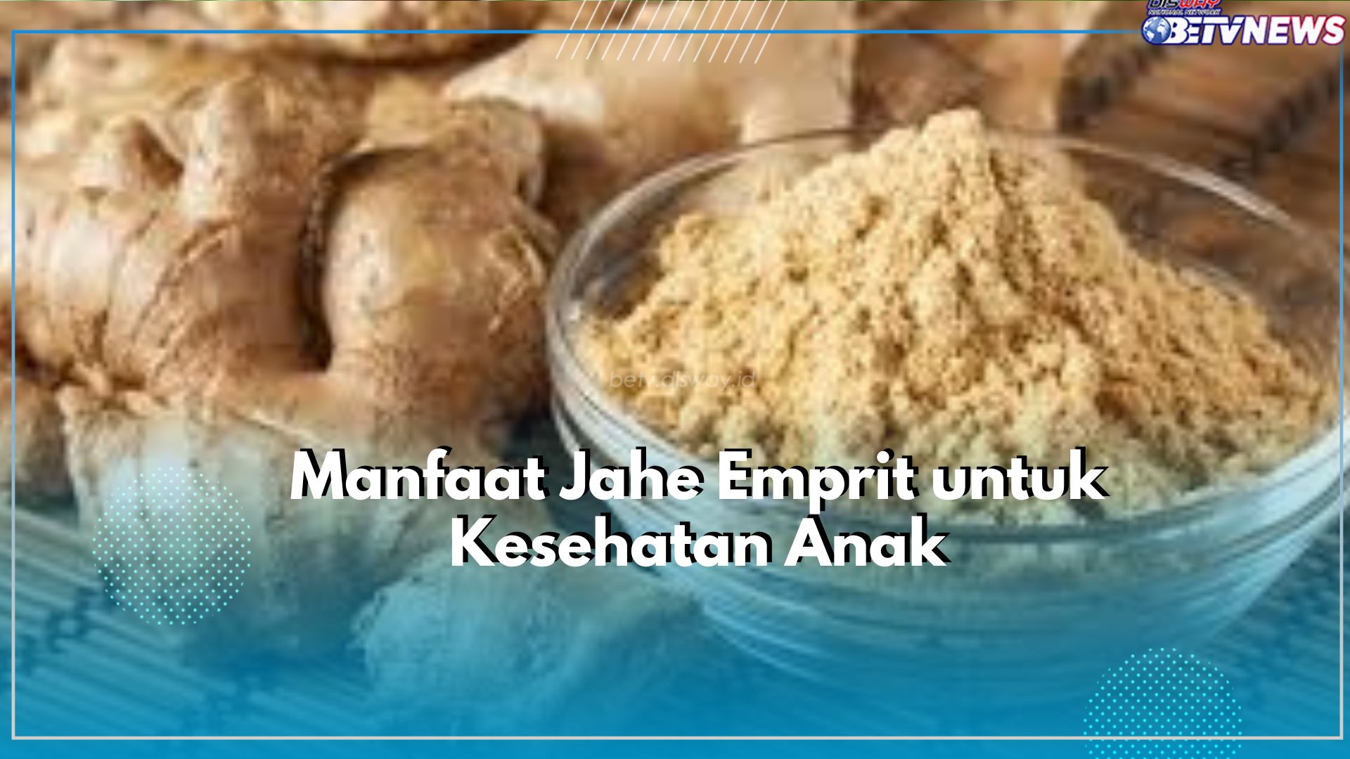 Tak Banyak yang Tahu, Ternyata Jahe Emprit Aman untuk Dikonsumsi Anak-Anak, Cek Disini Tawaran Manfaatnya!