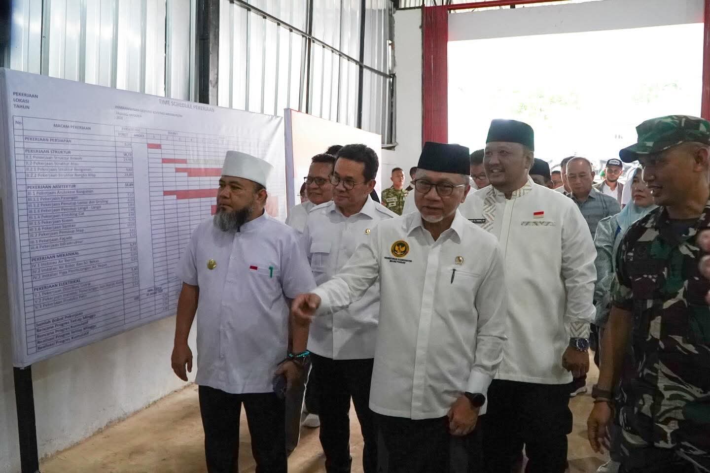 Menko Zulkifli Hasan Beri Lampu Hijau Kawasan Industri Pulau Baai
