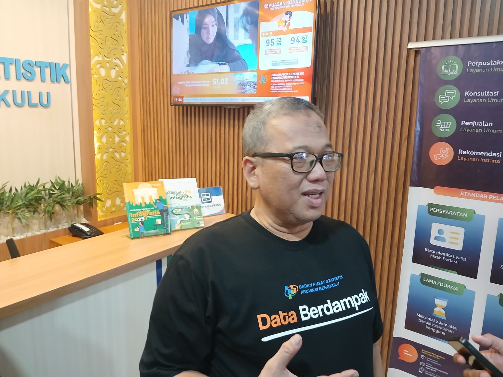 Ekonomi Bengkulu Tumbuh 4,99 Persen  Triwulan II-2025, Capai Rp28,46 Triliun