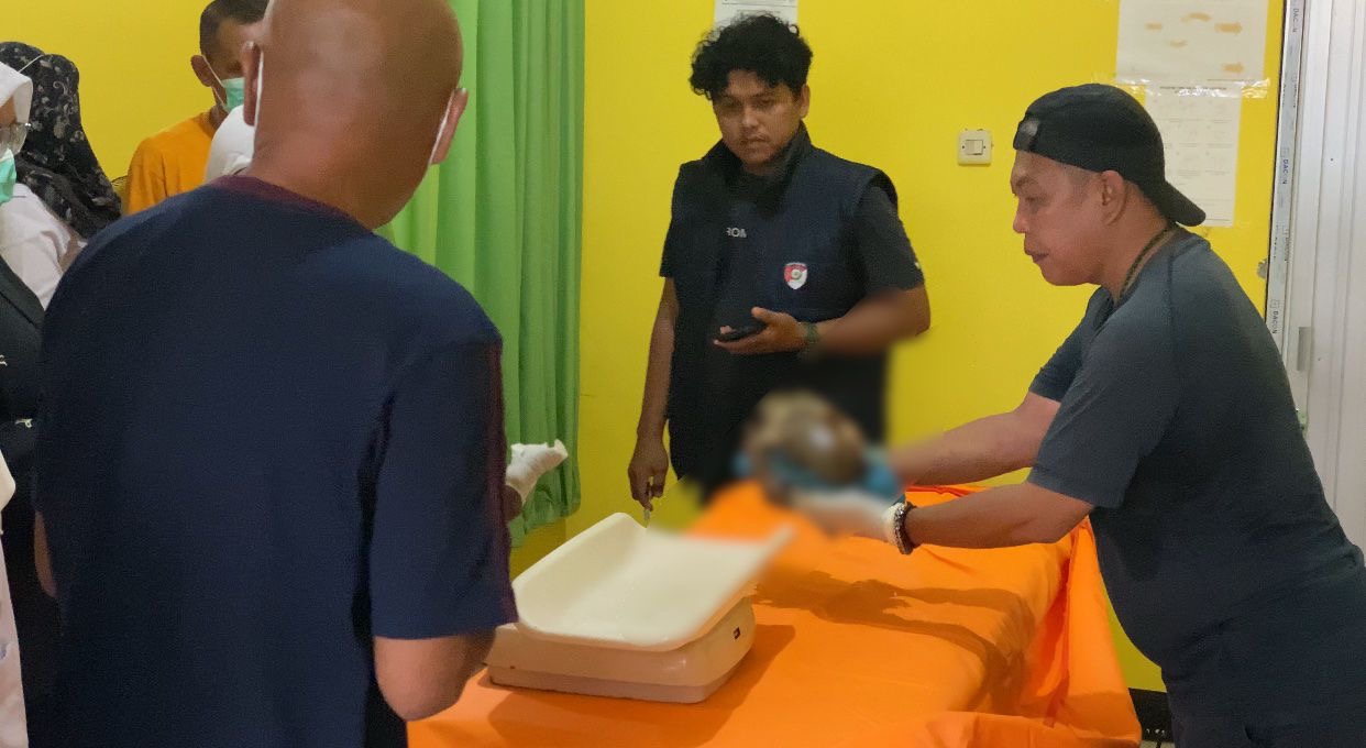 Gegerkan Warga, Jasad Bayi Ditemukan di Bebatuan Pantai Pasar Bawah Bengkulu Selatan