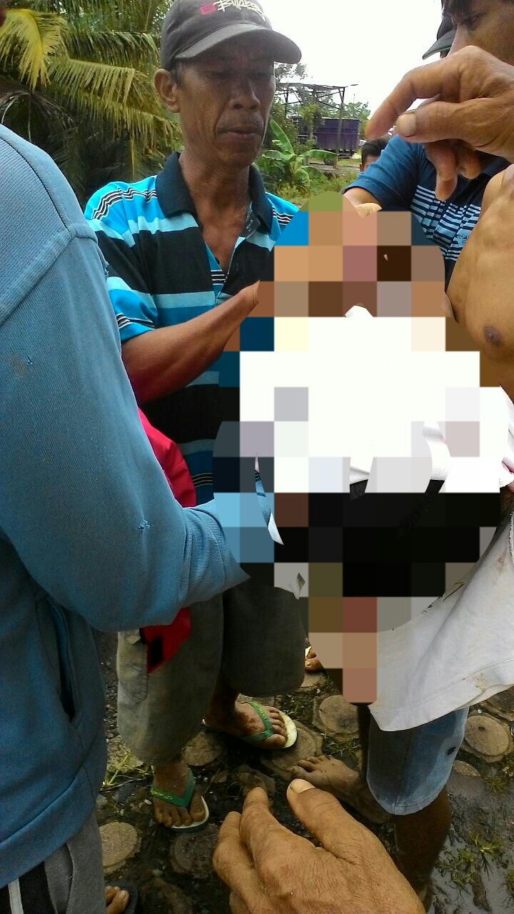 Bocah Hanyut ditemukan 7 KM dari TKP