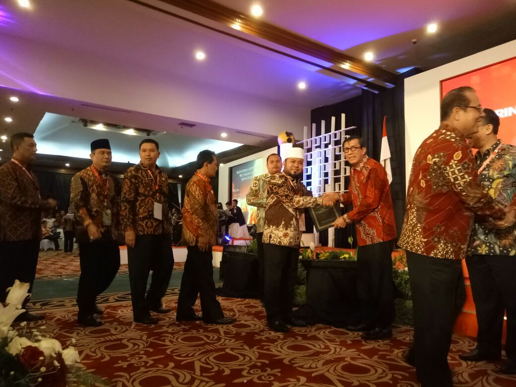 Lagi-lagi Walikota Bengkulu Terima Penghargaan Tingkat Nasional