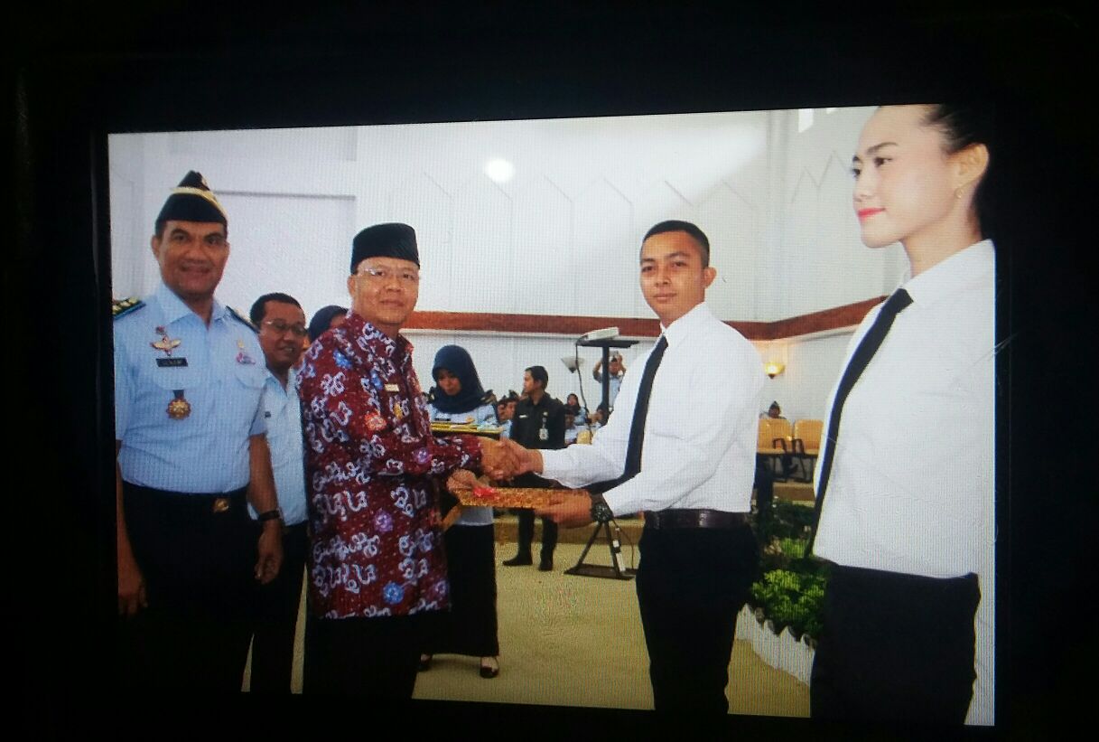 Penyerahan SK CPNS Kemenkumhan, Rohidin Teleconference dengan 2 Menteri