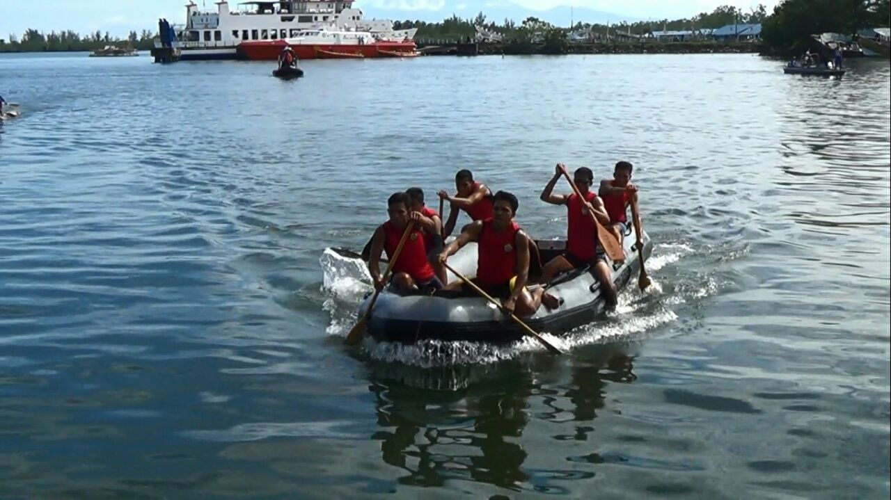 POSSI Juarai Lomba Dayung Perahu Karet