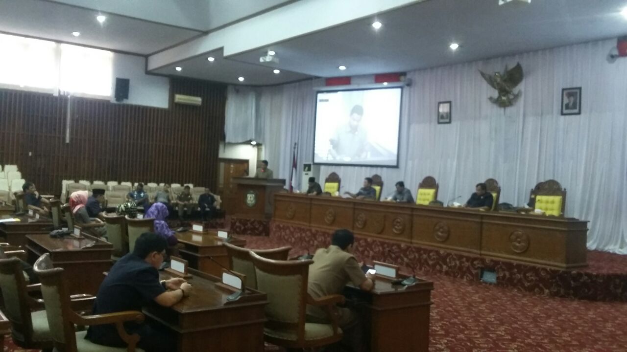3 Raperda di Setujui 8 Fraksi DPRD Provinsi Bengkulu