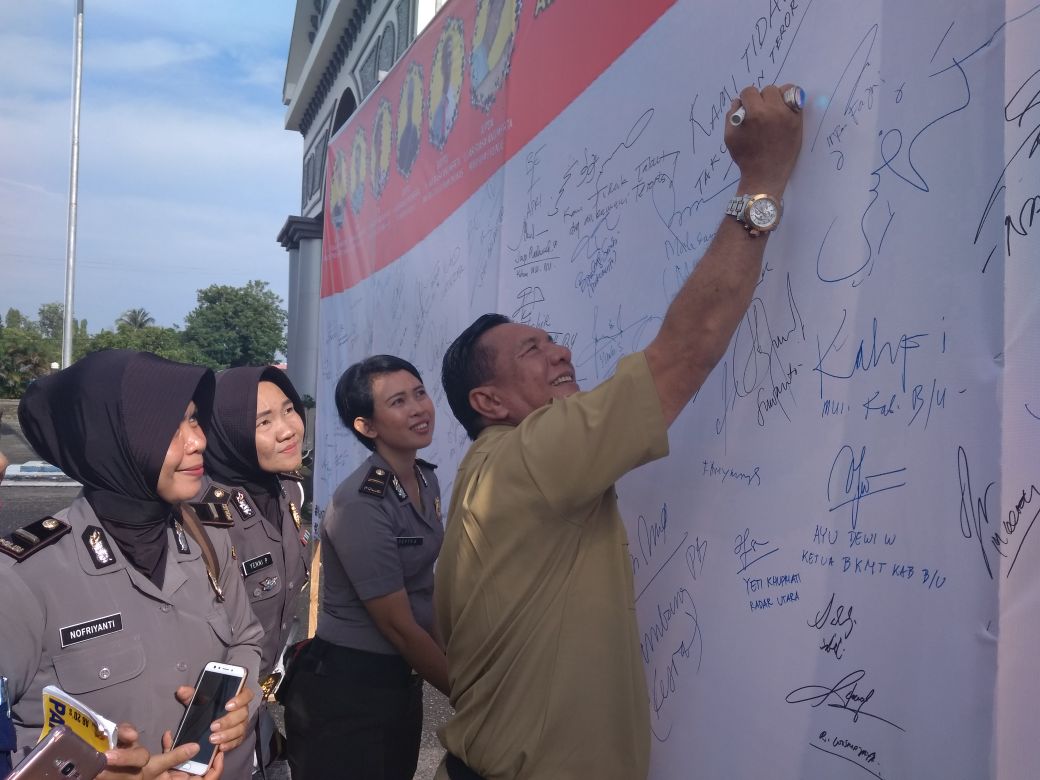FKPD dan Tokoh Masyarakat Bengkulu Utara, Mengutuk Keras Terorisme dan Radikalisme