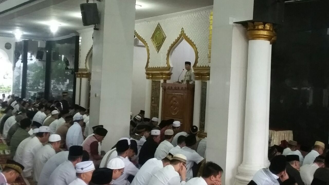 Sebelum Salat Ied, Rohidin Ajak Masyarakat Do’akan Ridwan Mukti