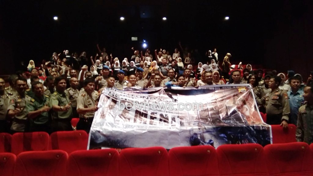 Nobar Film “22 Menit”, Begini Tanggapan Kapolres Bengkulu