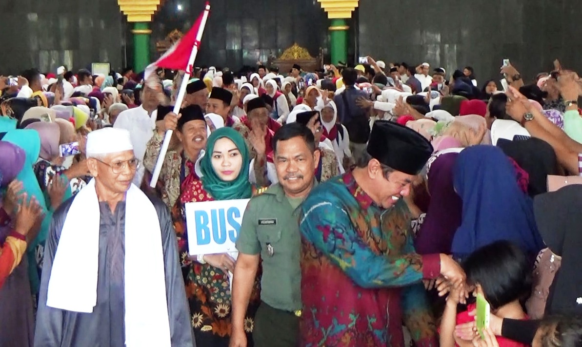 Lepas CJH, Bupati Minta Doakan Lebong