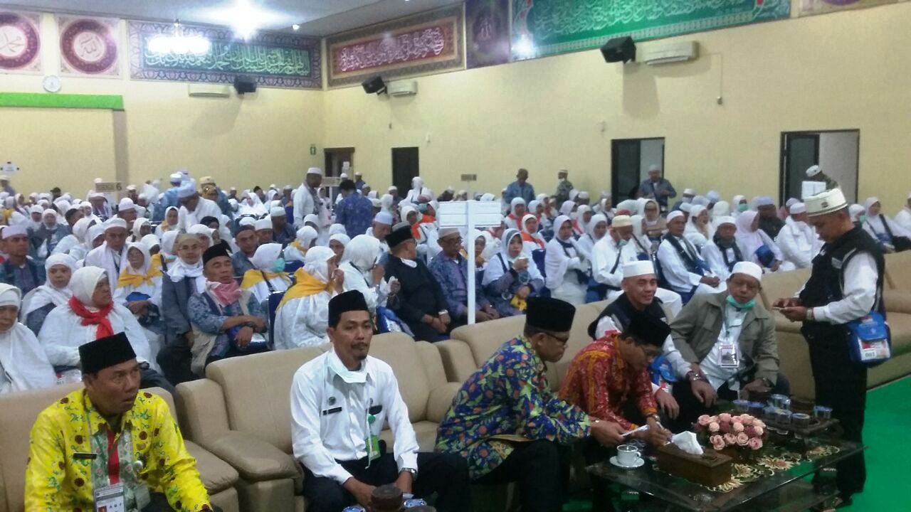 382 Jemaah Haji Kloter Pertama, Tiba di Bengkulu
