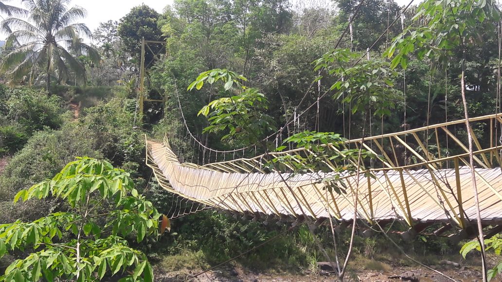 Jembatan Gantung Putus, Nyaris Makan Korban