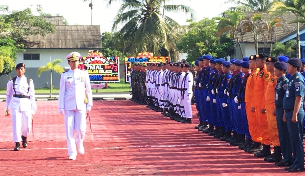 Peringati HUT TNI Angkatan Laut Ke-73, Begini Pesan Danlanal