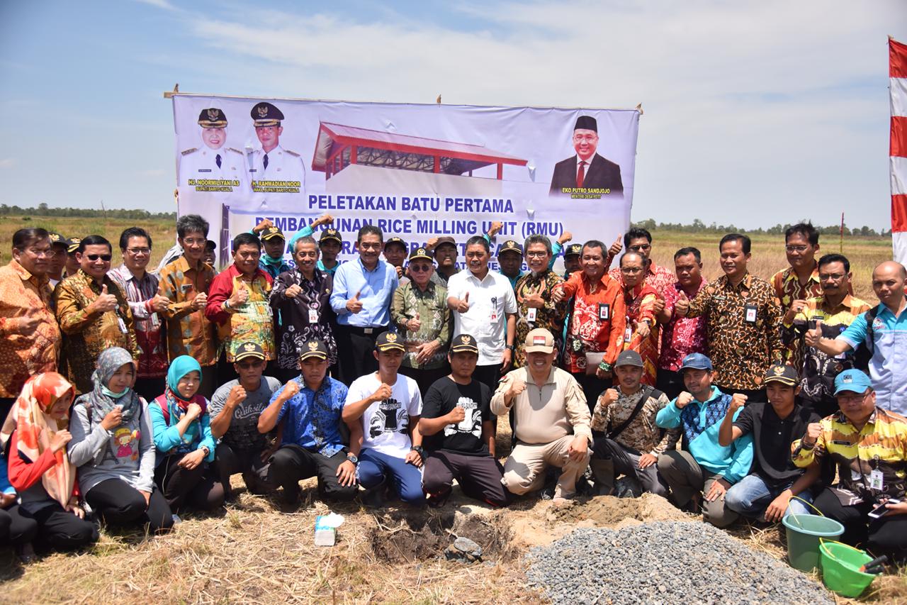 KTM Cahaya Baru Kembangkan Prukades Padi Tanah Rawa