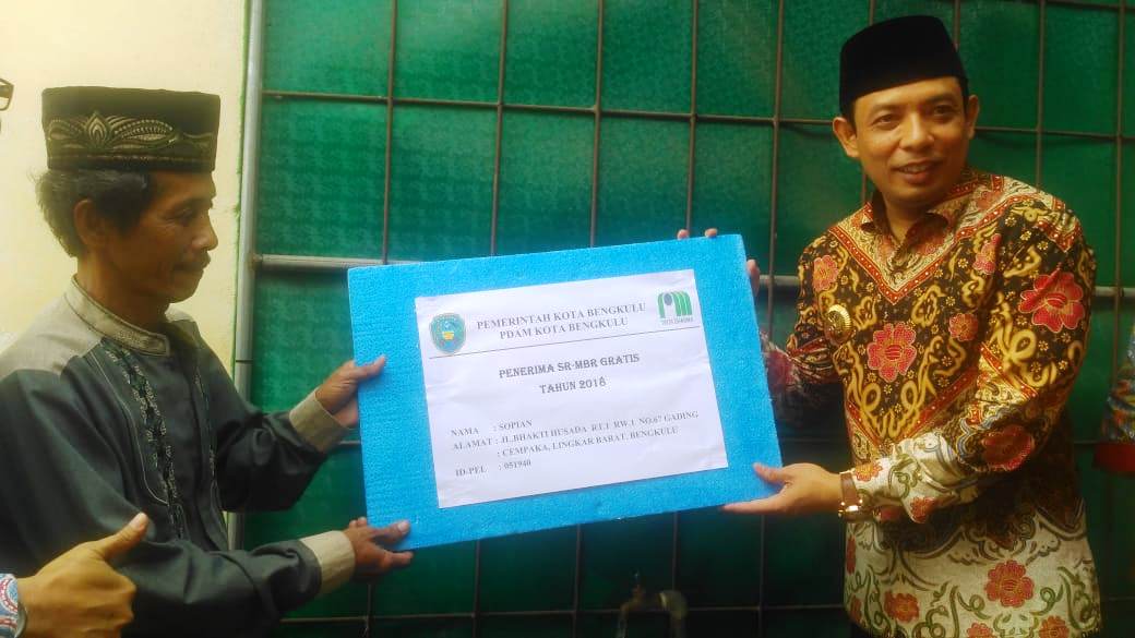 Program SR-MBR Gratis PDAM Berlanjut