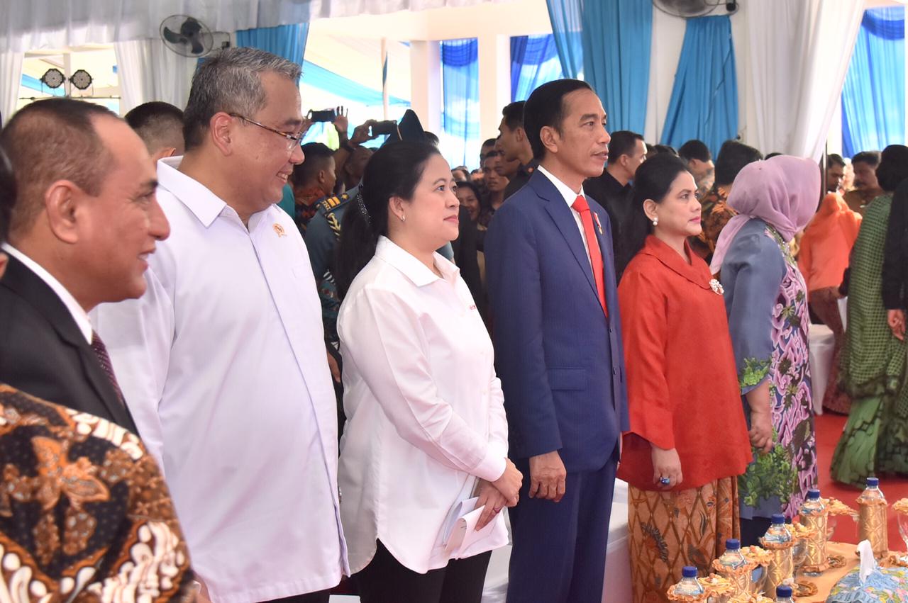 Mendes PDTT Dampingi Presiden Jokowi dalam Rakor Pembangunan dan Pemberdayaan Masyarakat di Sumut