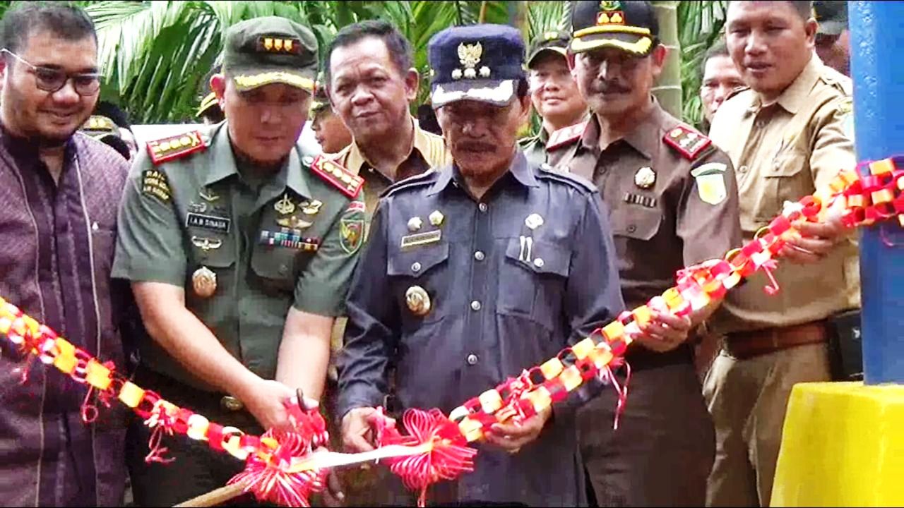 Jembatan Gantung CRS PT PLN, Diresmikan