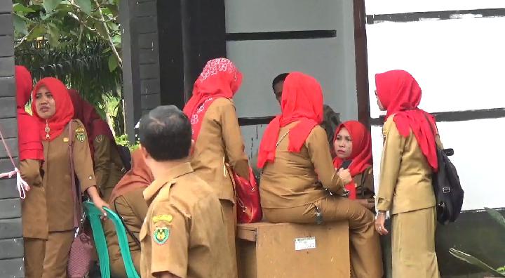 Tuntut SK 100 Persen PNS, Puluhan Bidan PTT dan Dokter Datangi BKPSDM