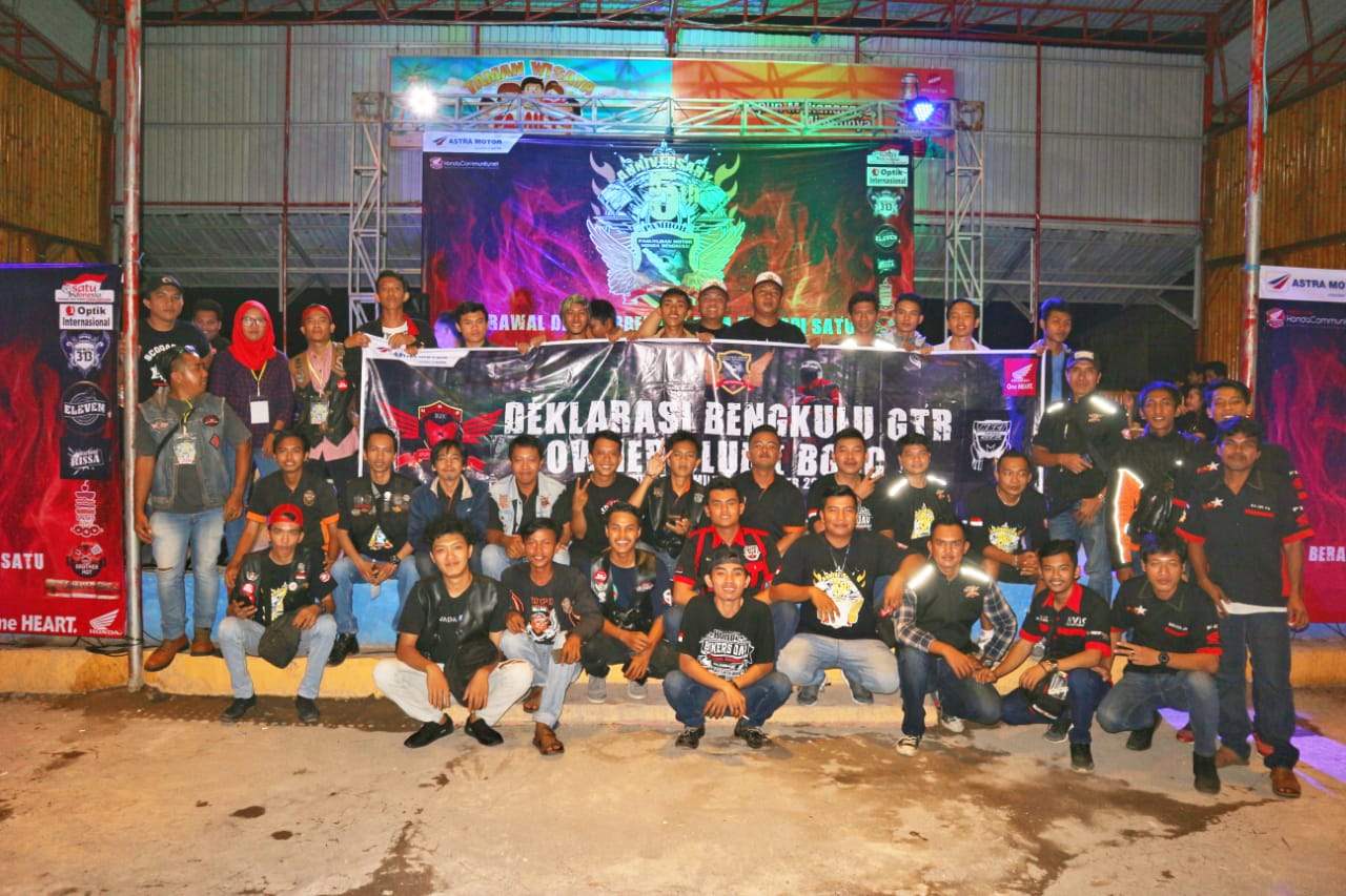 Anniversarry 5 Tahun Paguyuban Motor Honda Bengkulu