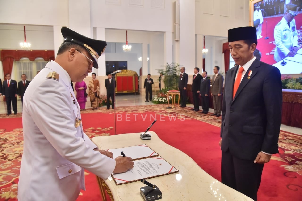 Rohidin Mersyah, Resmi Jabat Gubernur Bengkulu 2018-2021