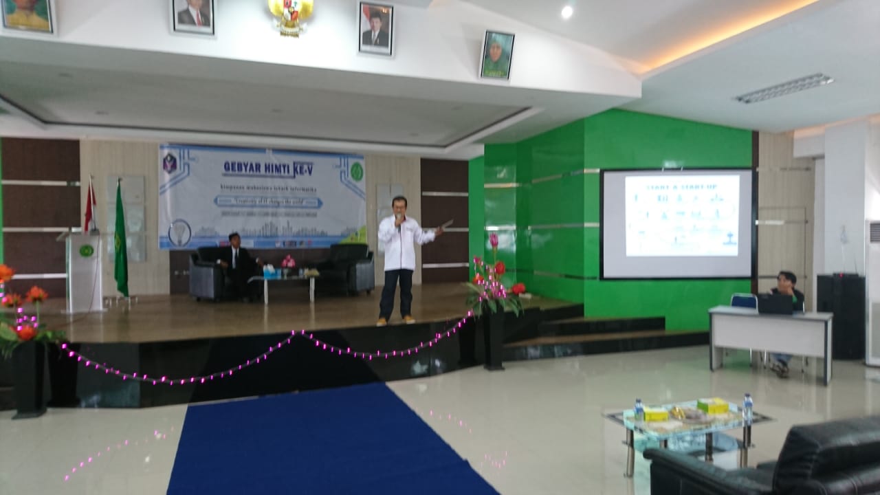 Gebyar ke 5, HIMTI UMB Gelar Seminar Nasional