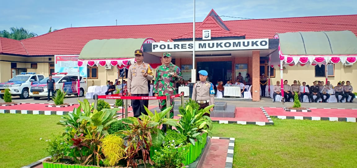 37 Gereja di Mukomuko Dijaga Ketat Polisi dan TNI