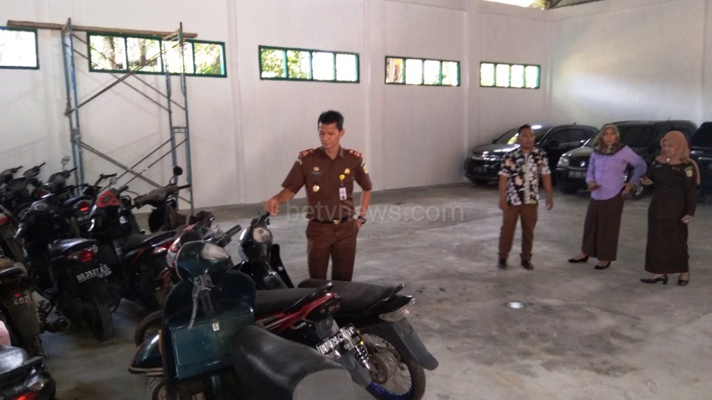 Gudang Baru Barang Bukti Kejari, Mulai Difungsikan