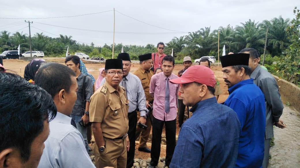 Dewan Datangi Perumahan yang Diduga Jadi Penyebab Banjir