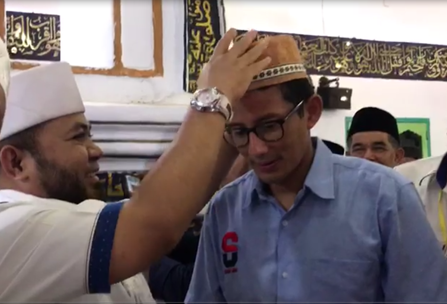 Helmi Hasan Daulat Sandiaga Uno Makmurkan 1 Juta Masjid