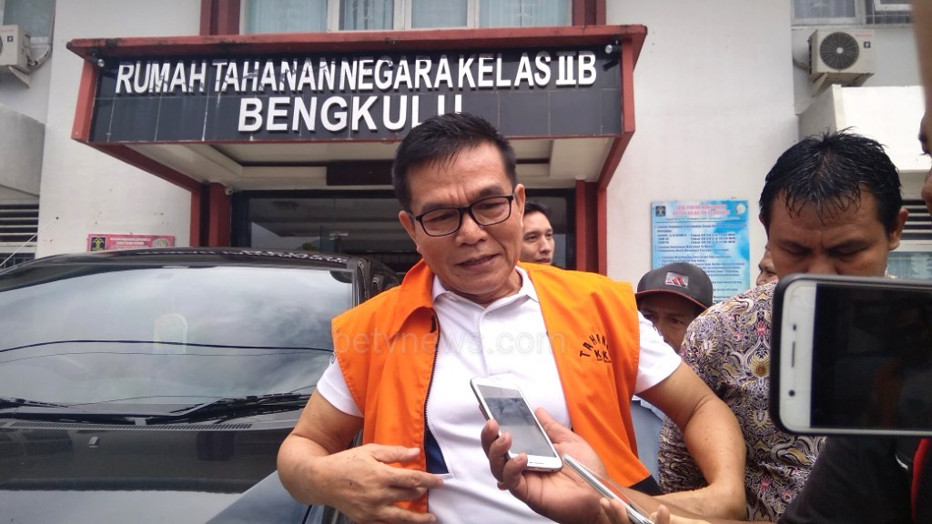 Dirwan Mahmud Dieksekusi di Lapas Bengkulu