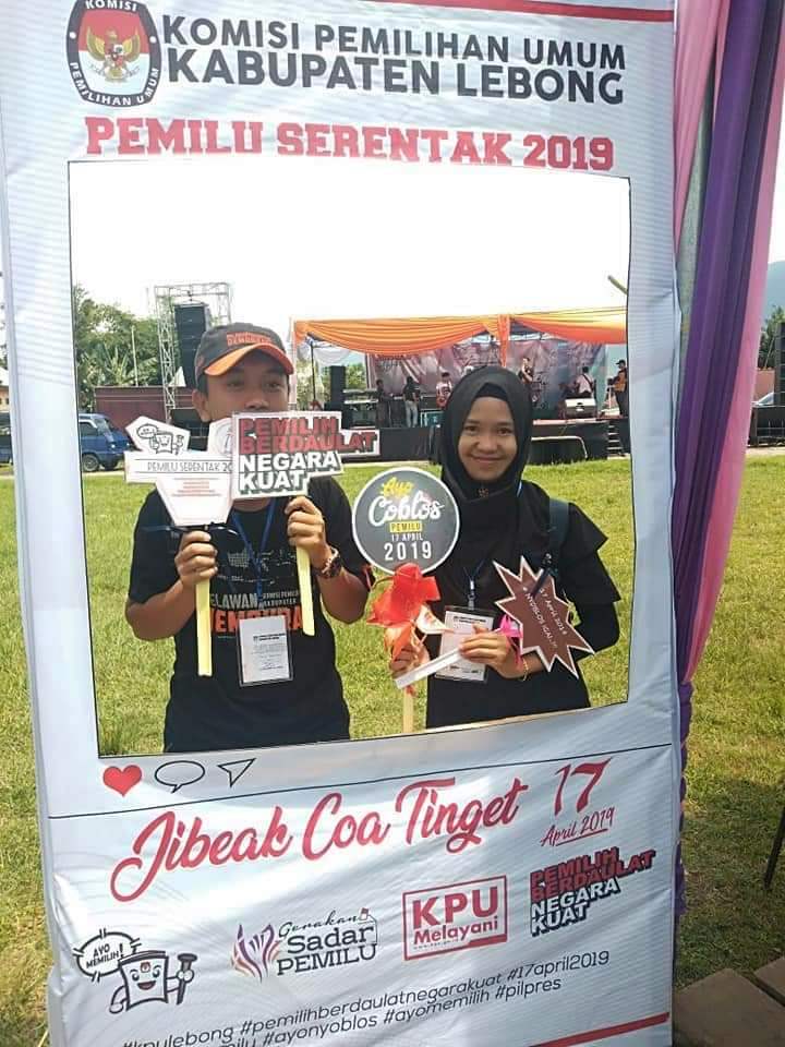 Festival Band Beken Meriah, Ketua KPU Lebong: Jadilah Pemilih Cerdas