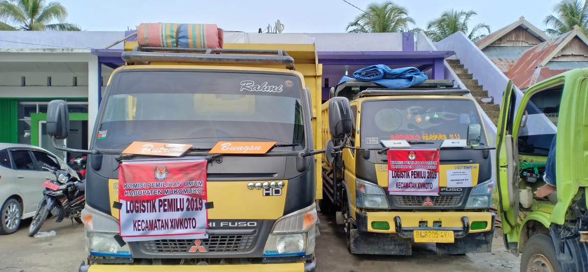 KPU Mukomuko Rampungkan Pendistribusian Logistik