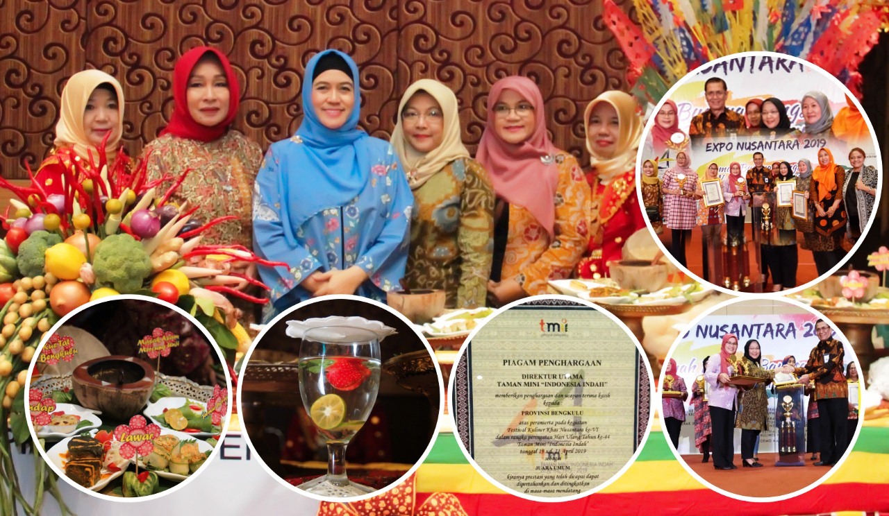 Bengkulu Raih Juara Umum Festival Kuliner Khas Nusantara VI di Jakarta