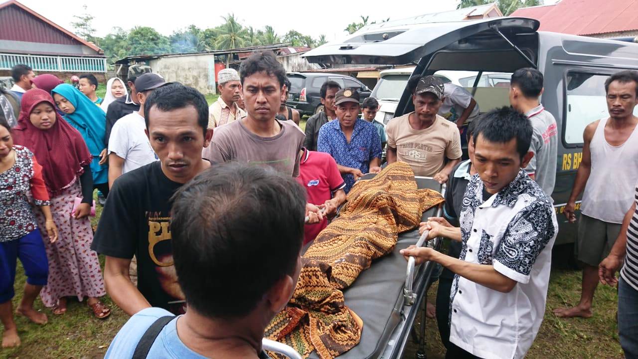 Jaring Ikan Saat Banjir, 2 Bocah Sawah Lebar Baru Tewas Tenggelam