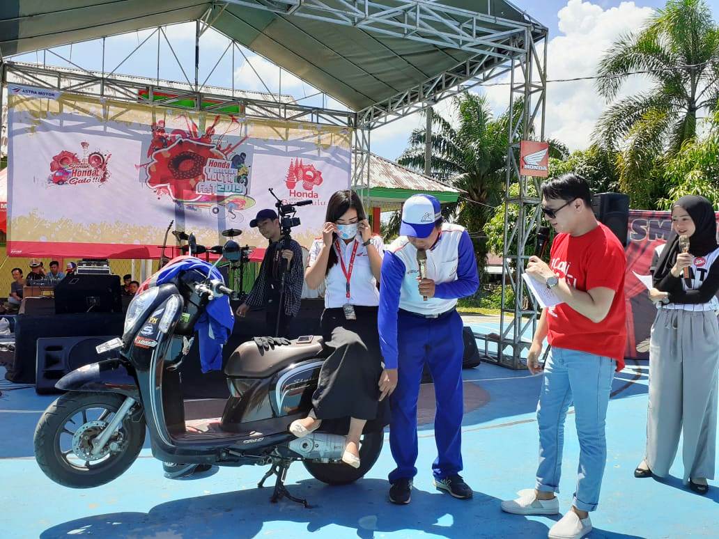 Heboh, Honda Youth Festival Hadir di SMAN 3 Kota Bengkulu