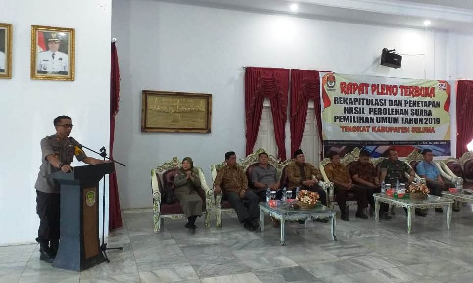 Pleno Kabupaten, KPU Seluma Targetkan Tiga Hari
