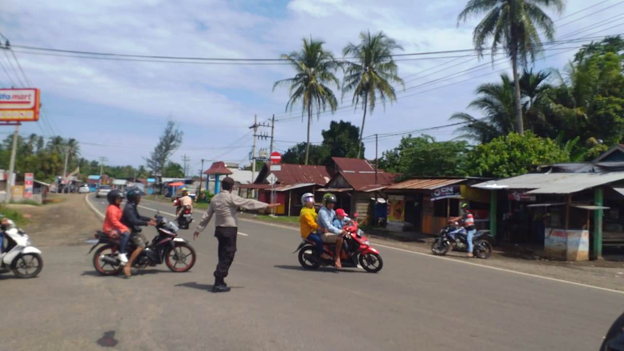 Arus Balik Jalur Lintas Barat Terpantau Ramai Lancar