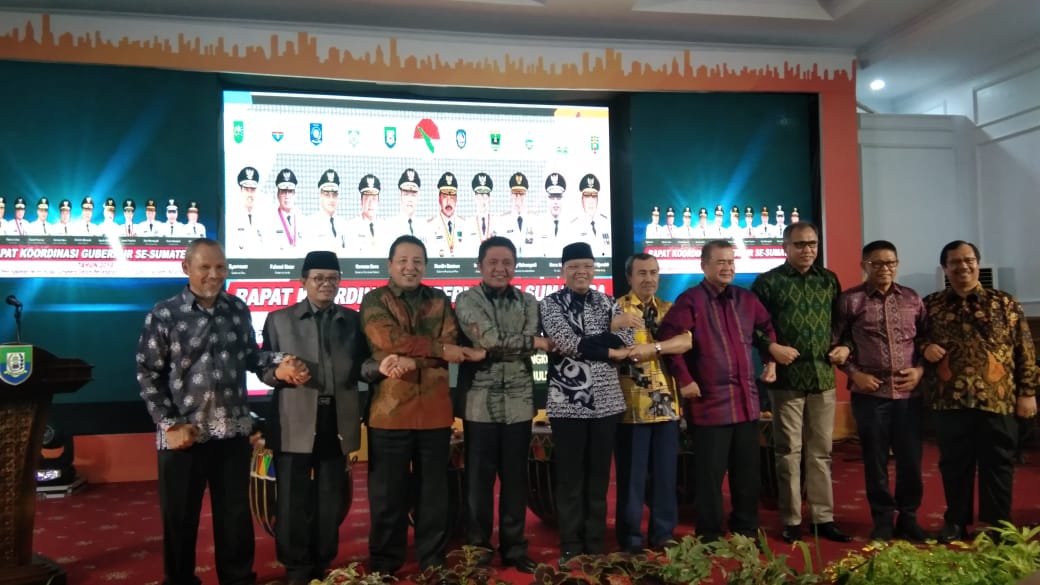 Rakor Gubernur se-Sumatera Diharapkan Hasilkan Keputusan Strategis
