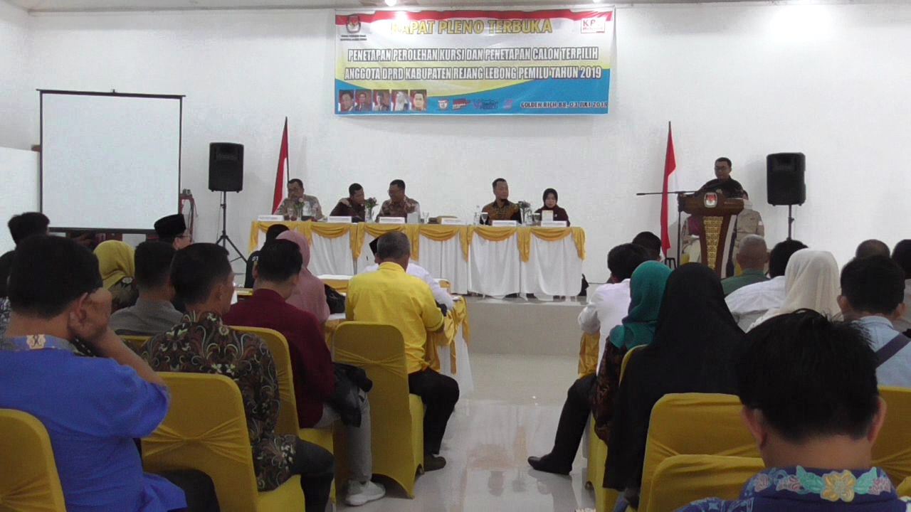 KPU RL dan Seluma Tunda Pleno Penetapan Anggota DPRD Terpilih