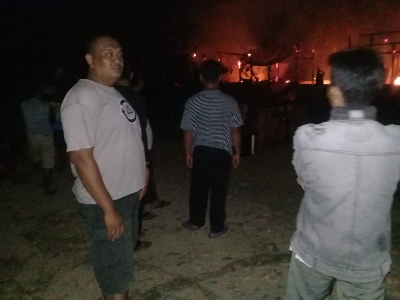 6 Rumah Warga Teras Terunjam Ludes Terbakar