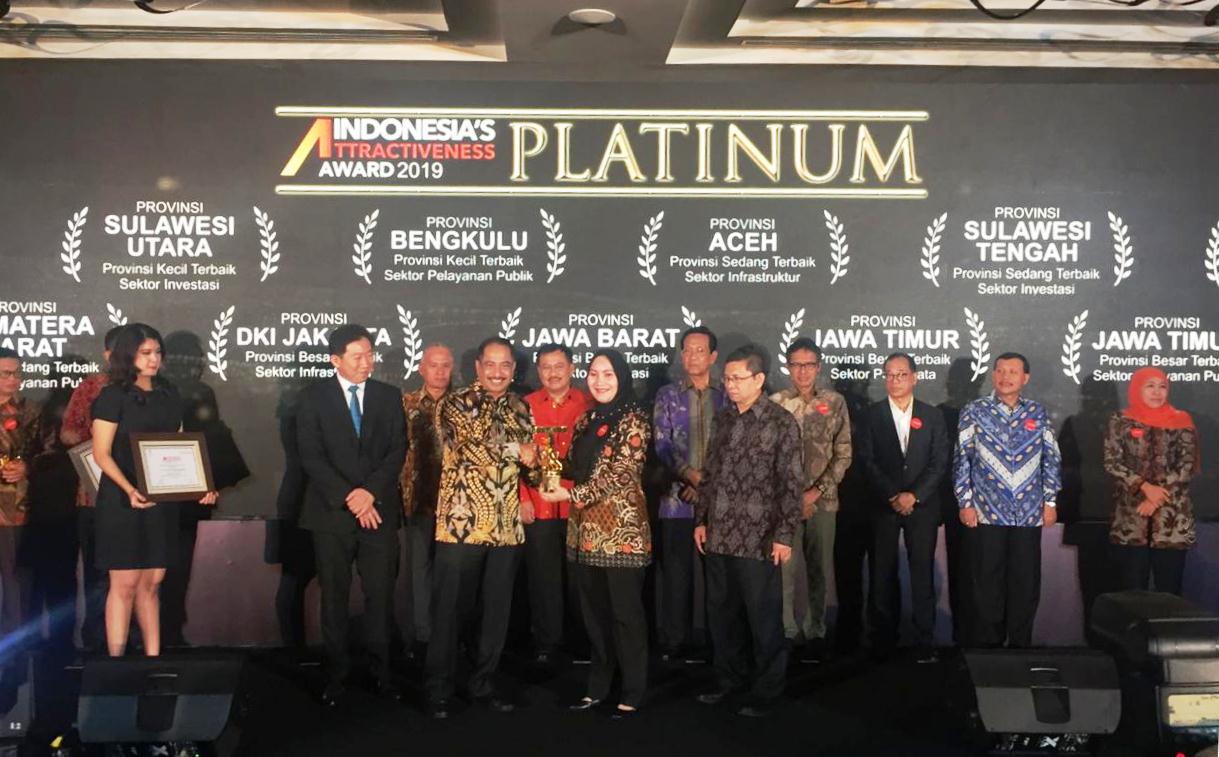 Provinsi Bengkulu Kembali Raih Penghargaan Platinum IAA 2019