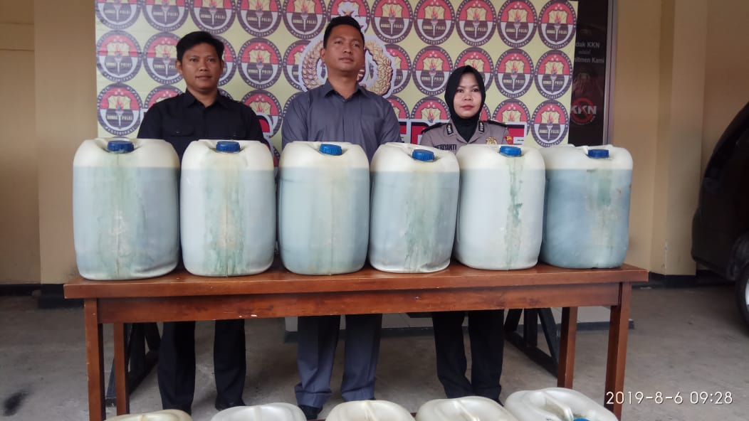 525 liter BMM Kembali Diamankan Polisi