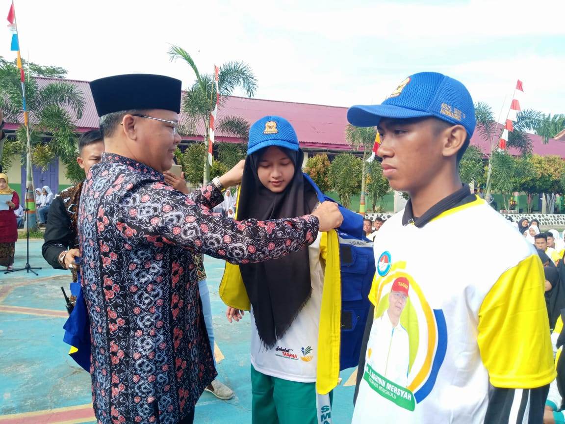 Gubernur Bengkulu Kukuhkan 500 Sahabat Tagana