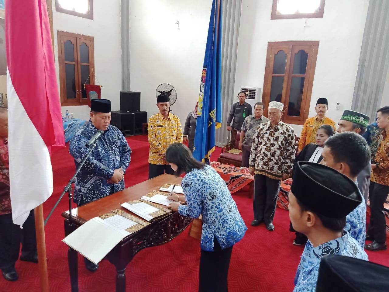 Bupati Mukomuko Lantik, 82 Orang Pejabat Fungsional