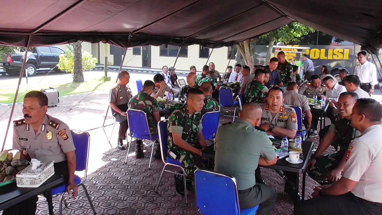 Sinergitas TNI-Polri dan Jurnalis, Begini Coffe Morning Ala Polres Rejang Lebong