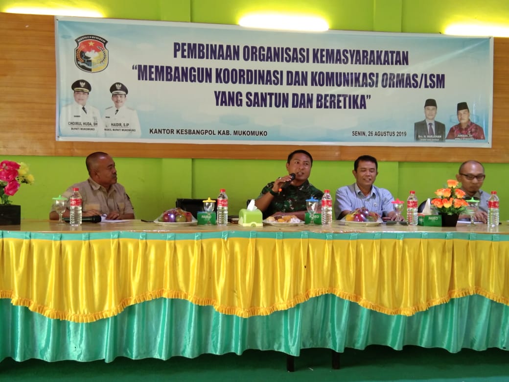 Kesbangpol Gelar Pembinaan Ormas dan LSM