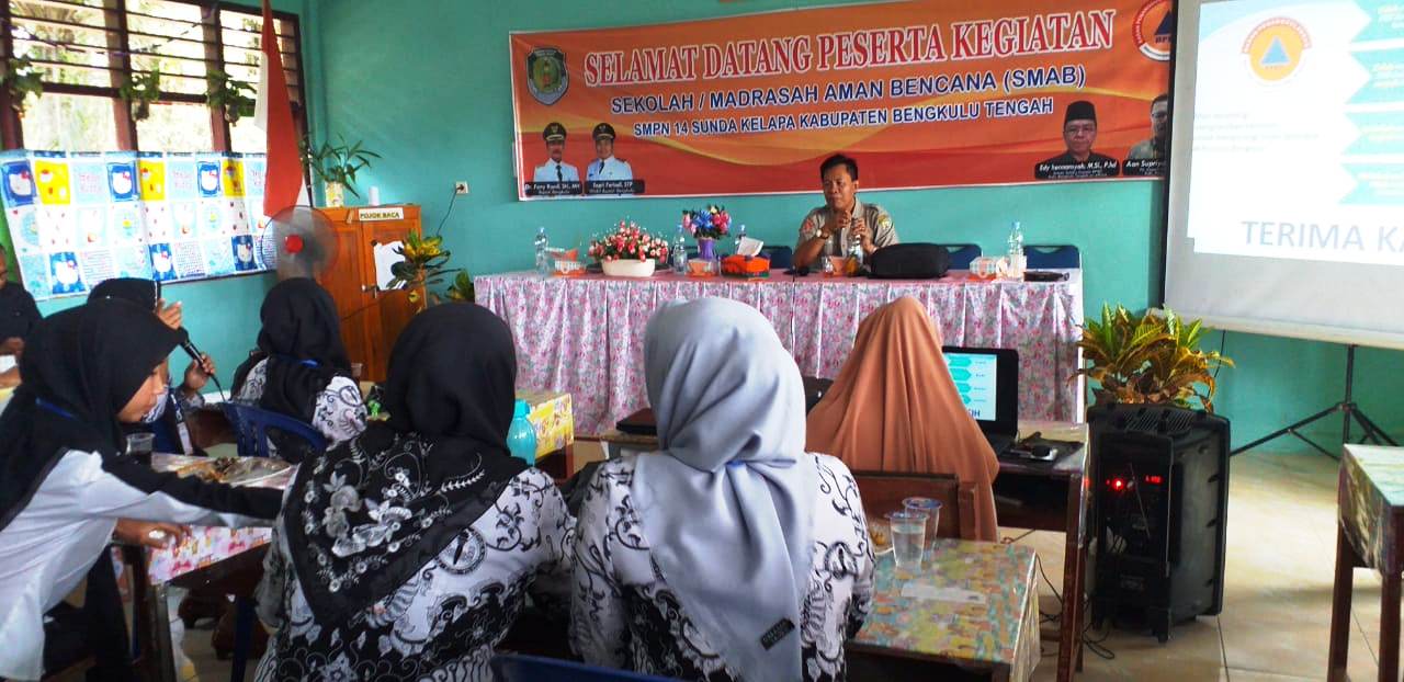 Sosialisasi Tanggap Bencana, BPBD Benteng Sambangi SMPN 14